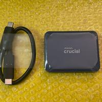 Crucial x10 6tb ssd esterno usb-c3.2 gen2 ip65 blu