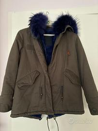 parka da donna verde militare