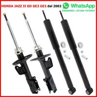 4 Ammortizzatori HONDA JAZZ II GD GE3 GE2 dal 2002