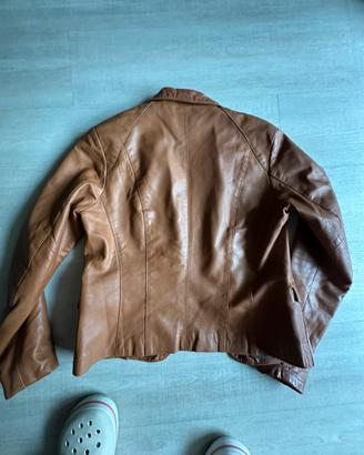 Giacca blazer in pelle molto bella