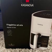 Friggitrice ad aria digitale 4,5 L 1450 W bianca