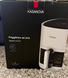 Friggitrice ad aria digitale 4,5 L 1450 W bianca