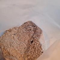 cenere vergine setacciata in sacchetti da 1 kg