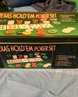 Set di gioco per poker e Black Jack