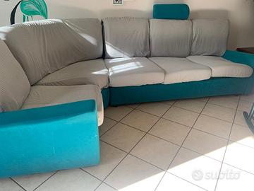 Divano angolare 5 posti