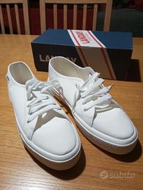 Scarpe tela Landay colore bianco.