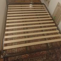 Rete letto matrimoniale con doghe