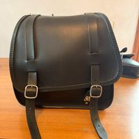 Borsa in cuoio per moto sportster S
