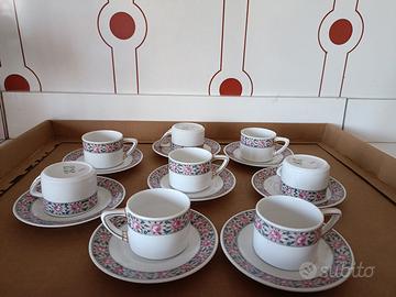Servizio da Caffè Vintage in Porcellana