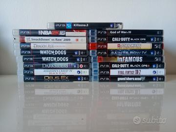 Lotto giochi 17 videogiochi ps3