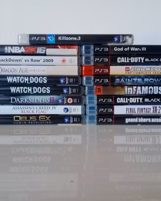 Lotto giochi 17 videogiochi ps3