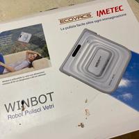 Robot pulisci vetri automatico.