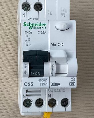 Magnetotermico Differenziale Schneider 30 mA