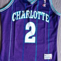Maglia NBA Larry Johnson Hornets Champion TG M