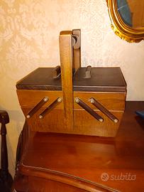 cassetta per cucire vintage 