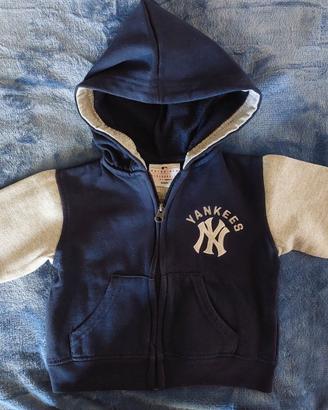Felpa con cappuccio NYY Official Product MLB 24m