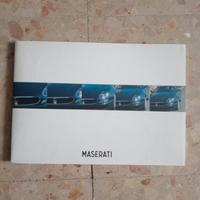 Libretto MASERATI  3200 GT e Quattroporte epoca