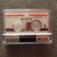 Microcassetta sony mc60