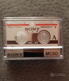 Microcassetta sony mc60