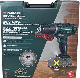 Trapano Avvitatore Parkside PSBSA 20-Li C3.