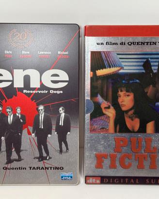 2 DVD originali Le Iene e Pulp Fiction