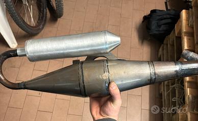 marmitta piaggio artigianale