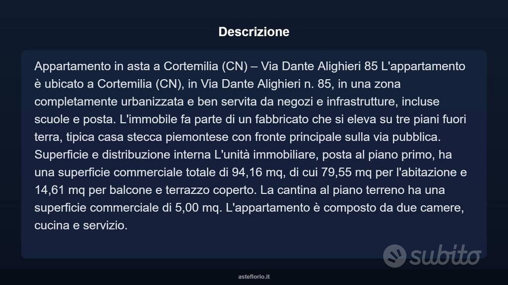 Appartamento – Cortemilia - Vista 4