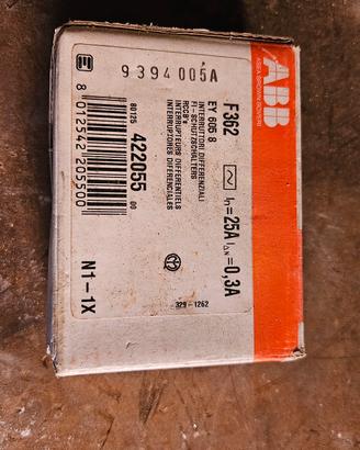 interruttore differenziale