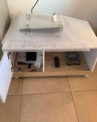 Mobile Homcom carrelo porta tv