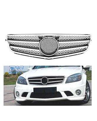 GRIGLIA PER MERCEDES W204 07-11 LOOK AMG CROMO ARG