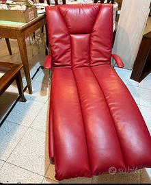 Chaise longue reclinabile