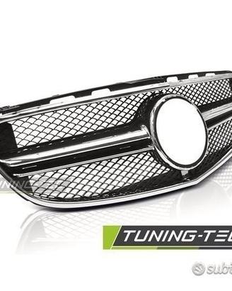 Griglia Mercedes W212 13-16 E63 AMG Nera e Chrome