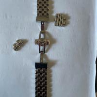 Bracciale in Acciaio Inox "Beads of Rice"
