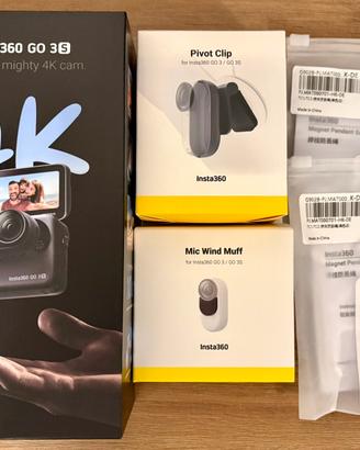 Insta360 GO 3S + Pack POV Ciclismo