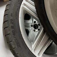 Cerchi in lega compreso le gomme