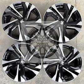 Cerchi 17 originali Peugeot 2008 208 Opel Corsa
