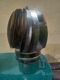 CAPPELLO EOLICO PER CANNE FUMARIE diametro 100 mm