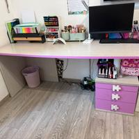 SCRIVANIA COLOMBINI GOLF CON CASSETTIERA