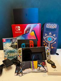 Nintendo switch Oled + zelda + nfc