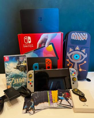 Nintendo switch Oled + zelda + nfc