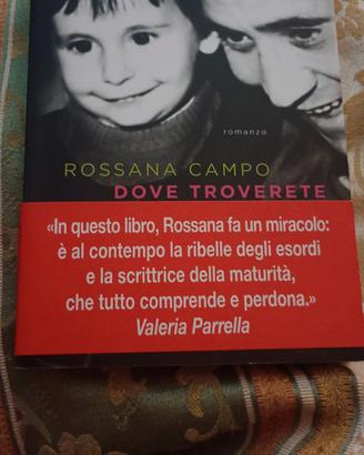 Libro Rossana Campo nuovo con cartellino 