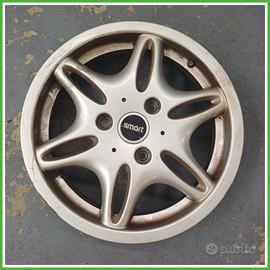 Cerchio Singolo in Lega Smart City Coupe 450 15