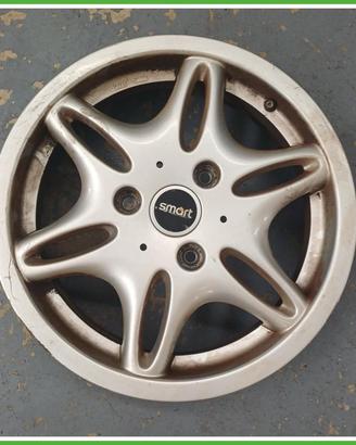 Cerchio Singolo in Lega Smart City Coupe 450 15