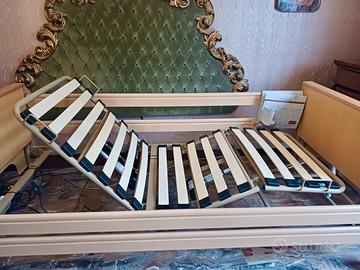 Letto elettrico + materasso e tavolino Reha Med