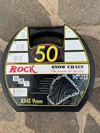 Catene da neve per auto misura 50, tipo KNS, 9 mm