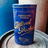 Scatola di latta "Caffarel Prochet" 