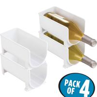 4 Portabottiglie vino in plastica