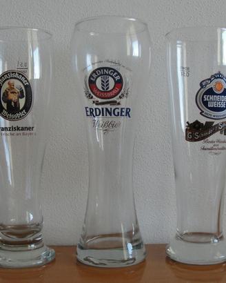 boccali birra Schneider Weisse, Erdinger