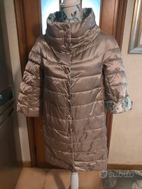 Giacca lunga donna trapuntata double face tg. S