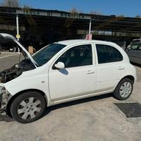 RICAMBI AUTO NISSAN MICRA K 12 BIANCA 2006